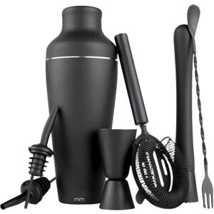 Northix Cocktail Shaker Set - Matsort Black