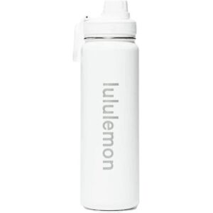 Lululemon Back To Life Sport Vandflaske Rustfrit stål termokande kop 710ml/24oz [xh] White