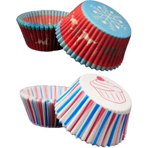 Pakke med 200 fedtsugende papir cupcake sager Style 4 KLB