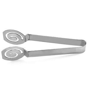 Galaxy Ih?lig tep?se i rostfritt st?l Squeezer Tea Clip Silver - 3 dele