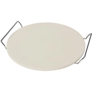 Northix Pizzasten til grill og ovn - 33 cm White