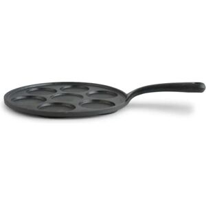 Senso Kitchen Flad støbejern klassisk 24 cm Black Runda 24 cm