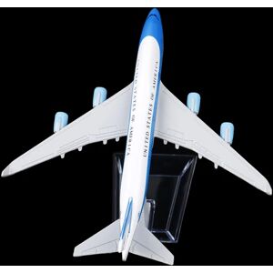 WINE 16 cm USA Air Force One flyvemaskine model Boeing 747 Diecast Model