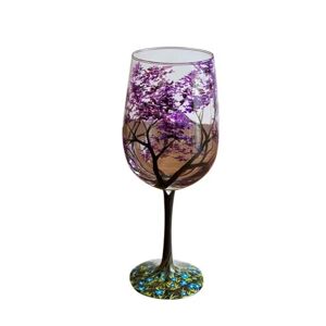 Four Seasons Tree Wine Glasses Seasons Glas Cup FORÅR FORÅR