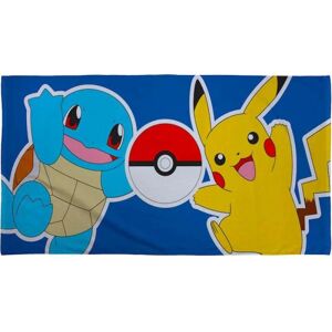 Pokémon Pokemon Land Pikachu & Squirtle håndklæde badehåndklæde 140x70cm Multicolor