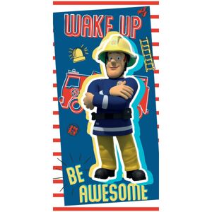 Fireman Sam Brandmand Sam Be Awesome Håndklæde badehåndklæde Multicolor