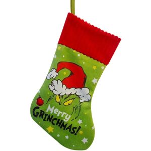 Dragt Julestrømper Grinch Grøn Pels Monster Gavetaske Super Blød Juleophæng Grinch Light Green Socks