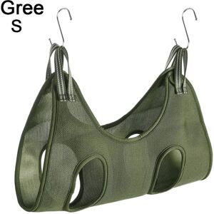 Pet Grooming Hængekøje Cat Restraint Bag GRØN green S