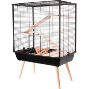 Zolux Cage Neo Cozy Large Rodents H80, sort farve Black