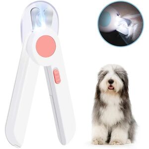 FLOWER LOST Hunde Kat Negleklippere Og Trimmer, Pet Negleklippere Med Led Lys