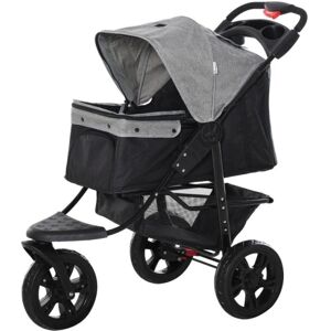 Rootz Living Rootz Dog Buggy - Cat Buggy - Hundevogn - Kæledyrsklapvogn med 3