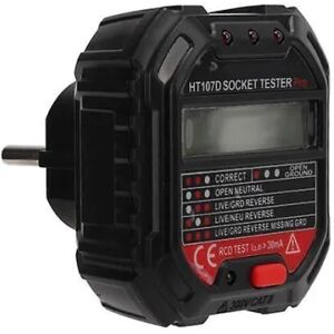 Gfci Outlet Tester Socket Tester, Multifunktionel Line Power Socket Tester til gør-det-selv (multimeter