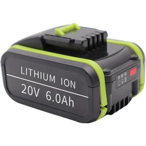 YIXI 6.0ah Fr Worx 20v Li-ion Akku Wa3553 Wa3551.1 Wa3553.1,wa3572 Wx386 elværktøj