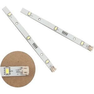 2x Led Strip Lys til Rongsheng Hisense Logik Kølefryseskabe Mddz-162a 1629348