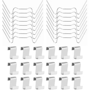 150 pakke drivhusglasclips, med 75 W trådclips til drivhusglas og 75 Z overlapningsclips til drivhusglas til drivhusmontering