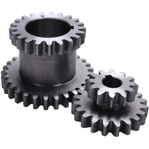 2 stk/sæt Cj0618 Tænder T29xt21 T20xt12 Metal drejebænk Gear Dobbelt Gear