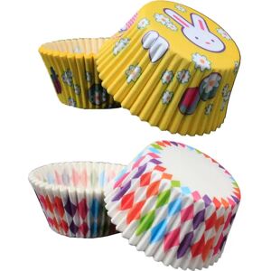 Pakke med 200 fedtsugende papir cupcake sager Style 2 KLB