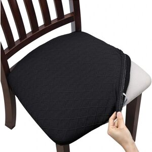 Sædebetræk til sæde med 6-pak stretch Jacquard-stol, aftagelig vaskbar An