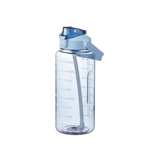 FMYSJ 2 liters vandflaske med sugerør (FMY) Blue