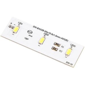 2 STK SW-BX02B Køleskabsudskiftning LED Light Board ZBE2350HCA Light Bar SW-BX02B