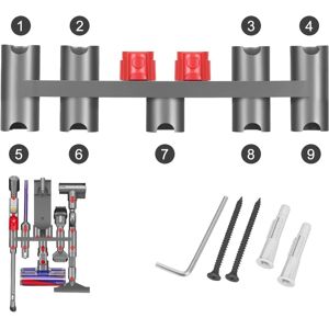 Holder til Dyson V11 V10 V8 V7 V15 Støvsuger, Docks Station(9 Slots)