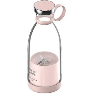 Bærbar elektrisk juicerblender pink