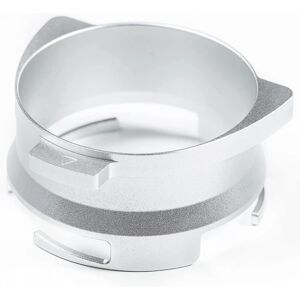 Kaffedoseringstragt, 54 mm doseringsring Espresso kaffe tilbehør Aluminium Metal Hvid