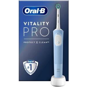 Oral B Eltandborste Vitality Pro Vapor Blue CA HBOX