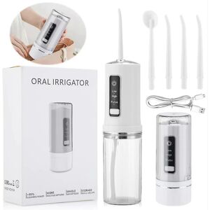 Waterpik, Waterpik Water Flosser, Water Picks Til tandrensning, Oral Irrigator, Elektrisk Oral Irrigator Genopladelig Bærbar Til Rejse Hjem