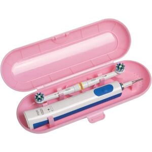 Tandbørste rejsetaske til Oral B & Philips Sonicare, Pink