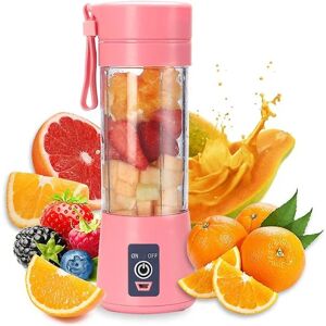 4 blade til personlig brug genopladelig usb elektrisk citrus juicer blender Bærbare blendere og juicere kop plast