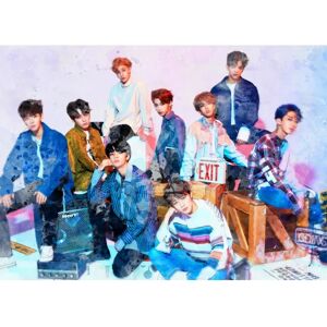 K-Pop Maxi - K Pop - Stray Kids Multicolor