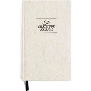 The Gratitude Journal - Fem minutter om dagen for mere lykke, positivitet, bekræftelse, produktivitet, mindfulness og egenomsorg (beige)