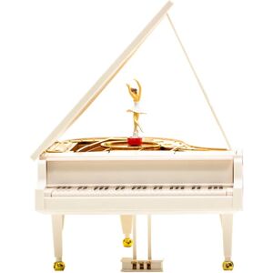 Danser Piano Music Box, Ballerina Musical Piano Ballet Danser Music Box Piger Dejlig dekoration Gave Samlere Ornament Vintage Musical Box