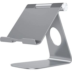 Apple Holder til tabletstativ Justerbar, iPad Stand, Desktop Aluminium