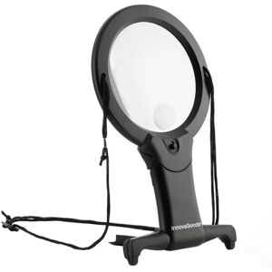 Northix Forstørrelsesglas med LED - Handsfree Black