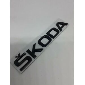 Skoda Black Metal Emblem Bogstaver Badge Skoda High Quality