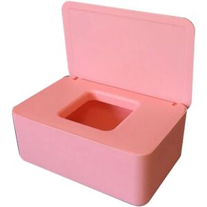 Wet Tissue Box Våd Og Tør Tissue Papir Box Husholdnings støvtæt servietter Box Pink