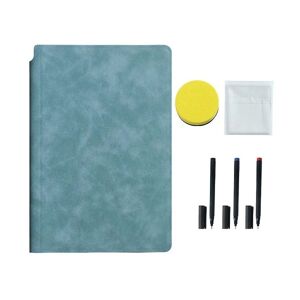 Sletelig lille whiteboard A5 Notebook Læder Bærbar Draft Book Skrivetavle Desktop Notesblok Lea