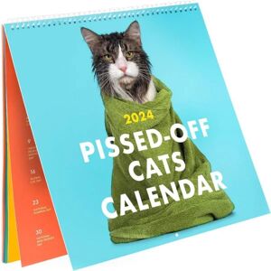 2024 Pissed-Off Cats Kalender Vægkalender Hængende Kalender