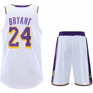 #24 Kobe Bryant Basketball Kit Lakers ungdomstrøje