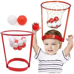 Head Basketball Hoop med 20 stk. Bolde Justerbar Hoop Hoop Spil Skydebold Udendørs Sport Børn Pædagogisk legetøj Spil