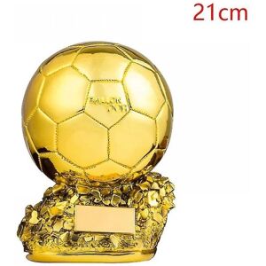 Sencu European Football Golden Ball Trophy Souvenir Soccer Competition Award Fans Gave