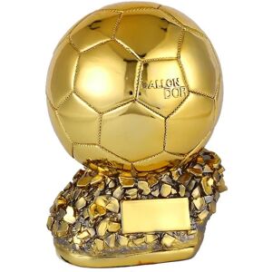 FMYSJ Fifa Ballon Dor Trophy Replica Souvenir Decoration (FMY) Gold 15CM