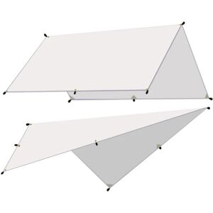 Jettbuying 5x3m 4x3m 3x3m Markise Vandtæt presenning teltskærm Ultralight Gar White 3X4M