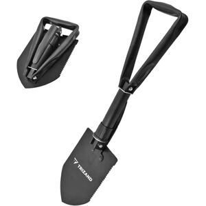 3-i-1 Foldbar Spade/Hakke/Sav – Camping Black