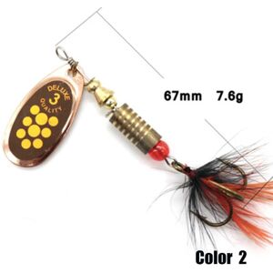 PC Fiskelokkeske Spinner Crankbait FARVE 2- Perfet