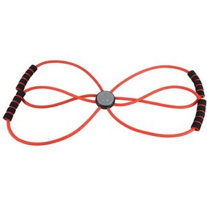 Ln-core Cross Resistance Band til kvinder, der træner - Fitness træningsbånd med håndtag til pilates, yoga, styrketræning - Latex elastisk løkkebalje