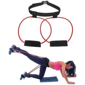 Dame Booty Band Bælte - Resistance Band Muskel Talje Bælte - Justerbar Workout Loop Dame Elastiske Muskler Træner Fitness Body Glute Lifter Exercise(