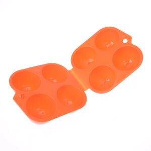 Bærbar plastbeholder Holder til 4 æg Sammenfoldelig ægopbevaring - Perfet